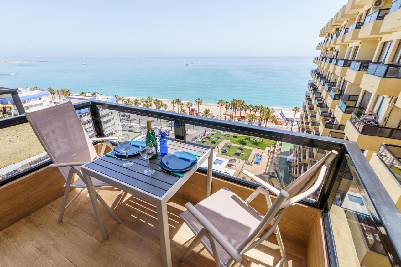 Amazing Views Beachfront Apartment With Swimming Pool Benalmádena Zewnętrze zdjęcie