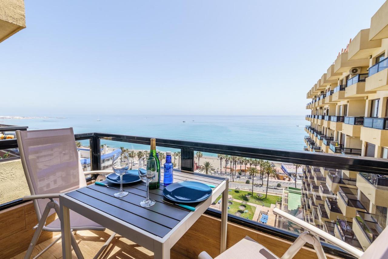 Amazing Views Beachfront Apartment With Swimming Pool Benalmádena Zewnętrze zdjęcie